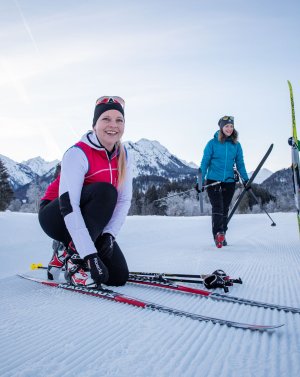 Winterurlaub im Allgäu bedeutet Spaß, Action und ganz viel Abwechslung. Mit den Wintersportaktivitäten lässt sich der Urlaub ganz individuell gestalten.